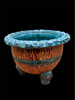 Carica l'immagine nel visualizzatore Galleria, Vaso per Neofinetia smaltato a coppa