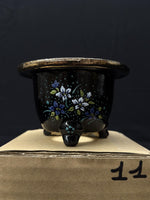 Carica l'immagine nel visualizzatore Galleria, Vaso per Neofinetia - Nishikibachi 錦鉢 - Japan Imported - misura 3.5" cod.11
