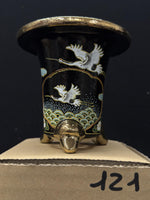 Carica l'immagine nel visualizzatore Galleria, Vaso per Neofinetia - Nishikibachi 錦鉢 - Japan Imported - misura 3.3" cod.121