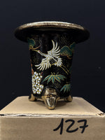 Carica l'immagine nel visualizzatore Galleria, Vaso per Neofinetia - Nishikibachi 錦鉢 - Japan Imported - misura 3.5" cod.127