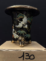 Carica l'immagine nel visualizzatore Galleria, Vaso per Neofinetia - Nishikibachi 錦鉢 - Japan Imported - misura 3.5" cod.130