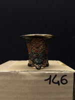 Carica l'immagine nel visualizzatore Galleria, Vaso per Neofinetia - Nishikibachi 錦鉢 - Japan Imported - misura 2" cod.146