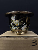 Carica l'immagine nel visualizzatore Galleria, Vaso per Neofinetia - Nishikibachi 錦鉢 - Japan Imported - misura 3.5" cod.3