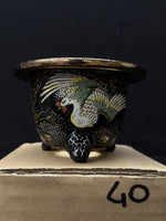 Carica l'immagine nel visualizzatore Galleria, Vaso per Neofinetia - Nishikibachi 錦鉢 - Japan Imported - misura 3.5" cod.40