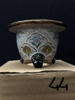 Carica l'immagine nel visualizzatore Galleria, Vaso per Neofinetia - Nishikibachi 錦鉢 - Japan Imported - misura 3.3" cod.44