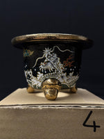 Carica l'immagine nel visualizzatore Galleria, Vaso per Neofinetia - Nishikibachi 錦鉢 - Japan Imported - misura 3.5" cod.4