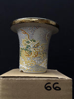 Carica l'immagine nel visualizzatore Galleria, Vaso per Neofinetia - Nishikibachi 錦鉢 - Japan Imported - misura 3.5" cod.66