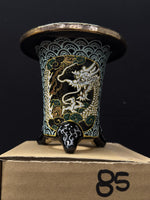 Carica l'immagine nel visualizzatore Galleria, Vaso per Neofinetia - Nishikibachi 錦鉢 - Japan Imported - misura 3.5" cod.85