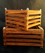 Carica l'immagine nel visualizzatore Galleria, Cestelli in legno