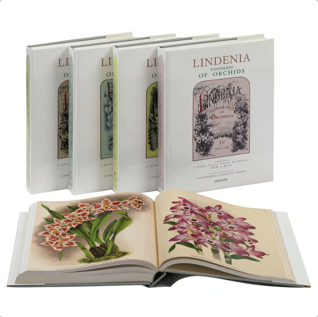 LINDENIA Iconography of Orchids 1885-1906 - 5 volumi
