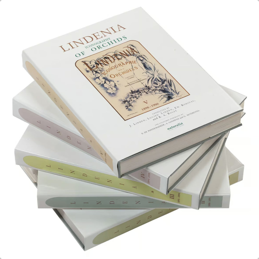 LINDENIA Iconography of Orchids 1885-1906 - 5 volumi