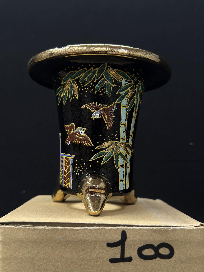 Vaso per Neofinetia - Nishikibachi 錦鉢 - Japan Imported - misura 3.5" cod.100