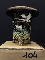 Carica l&#39;immagine nel visualizzatore Galleria, Vaso per Neofinetia - Nishikibachi 錦鉢 - Japan Imported - misura 3.3&quot; cod.104

