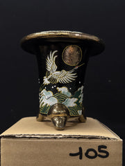 Vaso per Neofinetia - Nishikibachi 錦鉢 - Japan Imported - misura 3.3