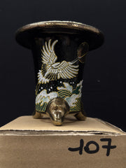 Vaso per Neofinetia - Nishikibachi 錦鉢 - Japan Imported - misura 3.3