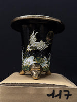 Carica l&#39;immagine nel visualizzatore Galleria, Vaso per Neofinetia - Nishikibachi 錦鉢 - Japan Imported - misura 3.3&quot; cod.117
