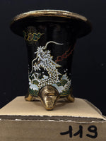 Load image into Gallery viewer, Vase for Neofinetia - Nishikibachi 錦鉢 - Japan Imported - size 3.3&quot; cod.119
