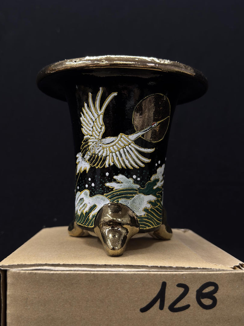 Vaso per Neofinetia - Nishikibachi 錦鉢 - Japan Imported - misura 3.5" cod.128