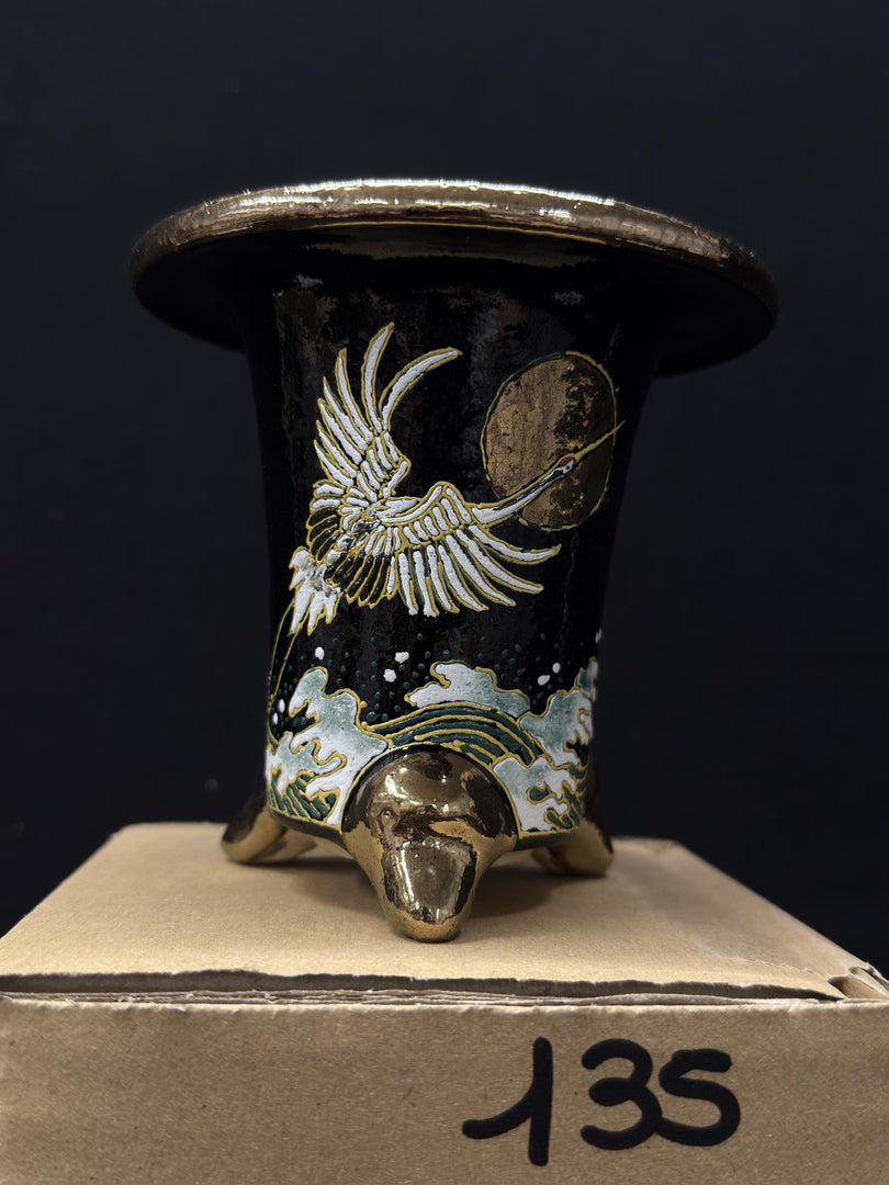 Vaso per Neofinetia - Nishikibachi 錦鉢 - Japan Imported - misura 3.5" cod.135