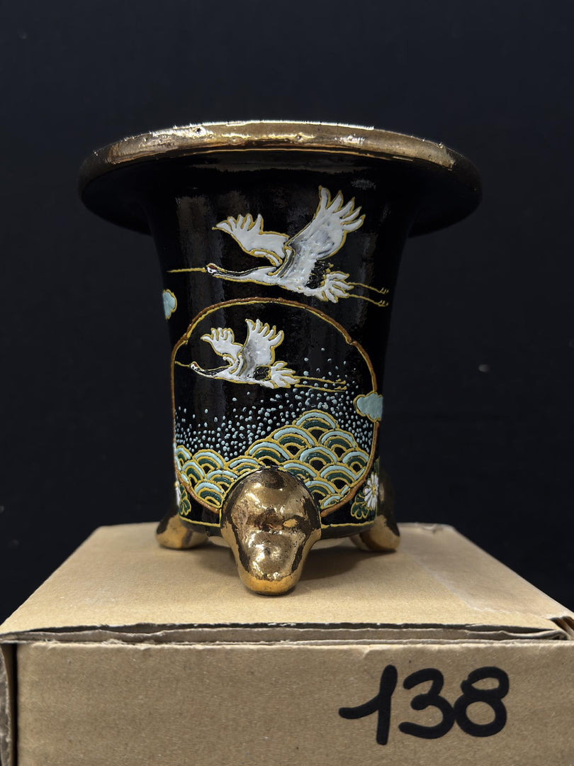 Vaso per Neofinetia - Nishikibachi 錦鉢 - Japan Imported - misura 3.5" cod.138