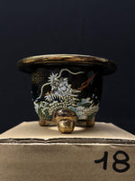 Carica l&#39;immagine nel visualizzatore Galleria, Vaso per Neofinetia - Nishikibachi 錦鉢 - Japan Imported - misura 3.3&quot; cod.18

