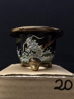 Carica l&#39;immagine nel visualizzatore Galleria, Vaso per Neofinetia - Nishikibachi 錦鉢 - Japan Imported - misura 3.5&quot; cod.20
