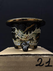 Vaso per Neofinetia - Nishikibachi 錦鉢 - Japan Imported - misura 3.5