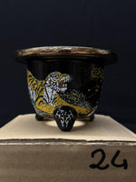 Carica l&#39;immagine nel visualizzatore Galleria, Vaso per Neofinetia - Nishikibachi 錦鉢 - Japan Imported - misura 3.5&quot; cod.24
