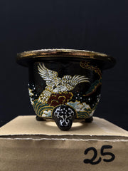 Vaso per Neofinetia - Nishikibachi 錦鉢 - Japan Imported - misura 3.5