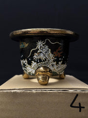 Vaso per Neofinetia - Nishikibachi 錦鉢 - Japan Imported - misura 3.5