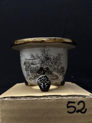 Vaso per Neofinetia - Nishikibachi 錦鉢 - Japan Imported - misura 3.5