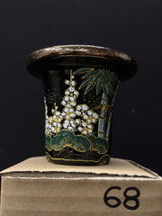 Vaso per Neofinetia - Nishikibachi 錦鉢 - Japan Imported - misura 3.3