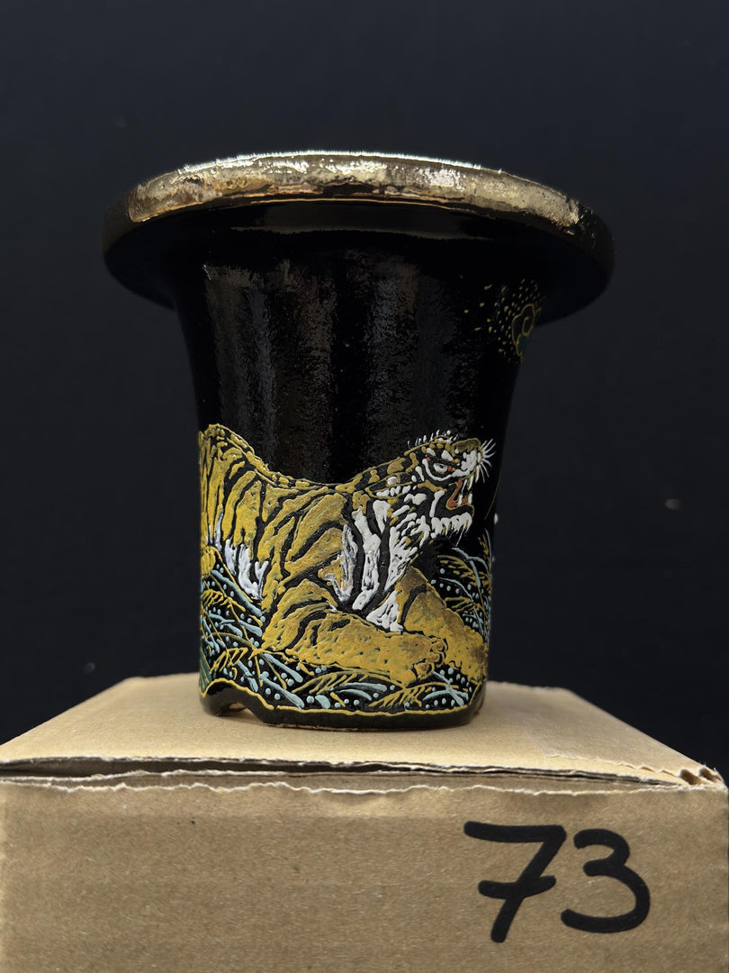 Vaso per Neofinetia - Nishikibachi 錦鉢 - Japan Imported - misura 3.5" cod.73