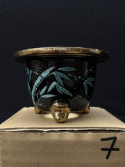 Vaso per Neofinetia - Nishikibachi 錦鉢 - Japan Imported - misura 3.5