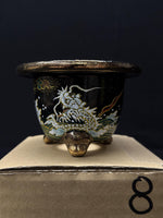 Carica l&#39;immagine nel visualizzatore Galleria, Vaso per Neofinetia - Nishikibachi 錦鉢 - Japan Imported - misura 3.5&quot; cod.8
