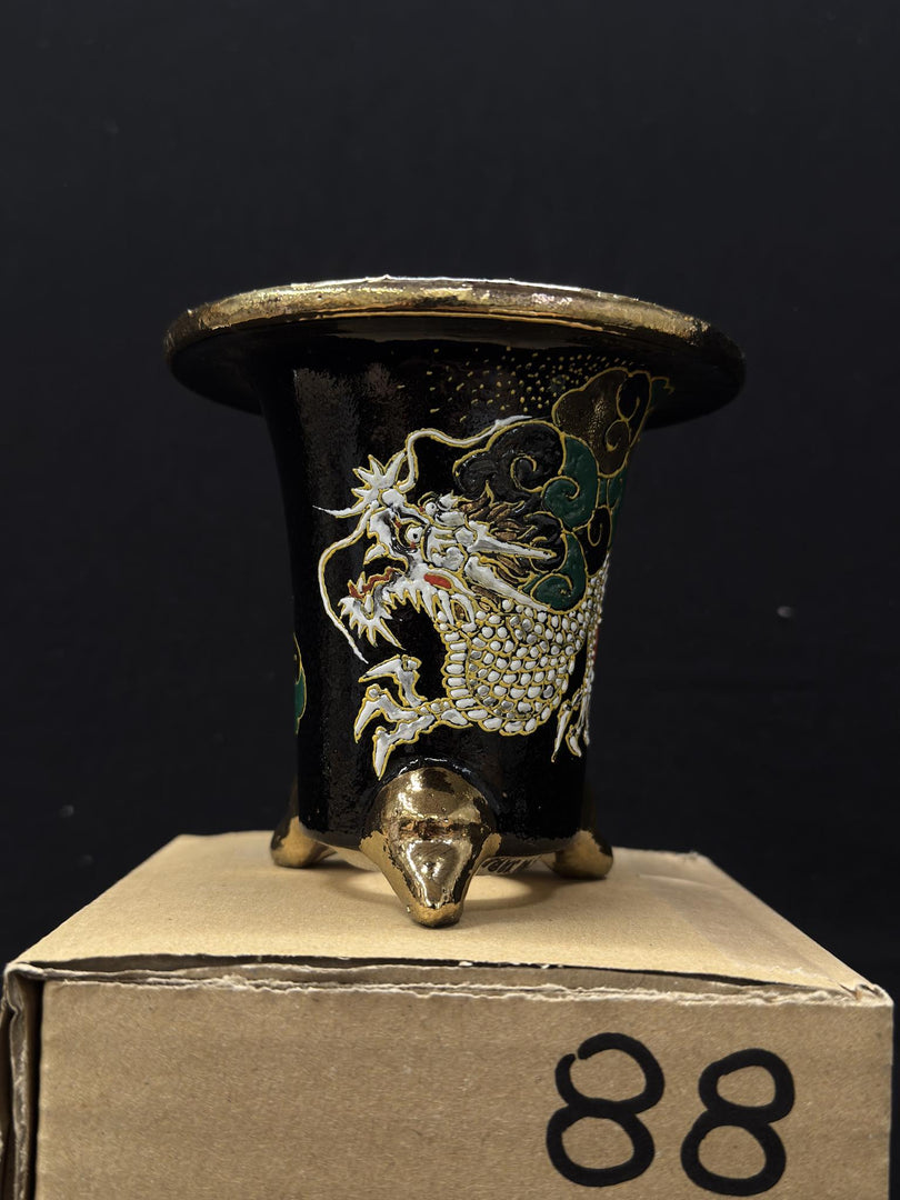 Vaso per Neofinetia - Nishikibachi 錦鉢 - Japan Imported - misura 3.3" cod.88