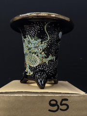 Vaso per Neofinetia - Nishikibachi 錦鉢 - Japan Imported - misura 3.5