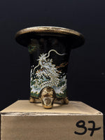 Carica l&#39;immagine nel visualizzatore Galleria, Vaso per Neofinetia - Nishikibachi 錦鉢 - Japan Imported - misura 3.5&quot; cod.97
