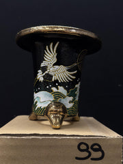 Vaso per Neofinetia - Nishikibachi 錦鉢 - Japan Imported - misura 3.5